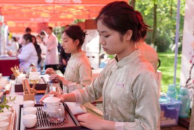 我校茶韻社團在2023年川渝社團文化節(jié)中展風采